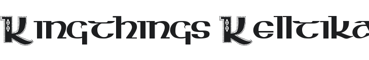 Kingthings Kelltika Font Preview