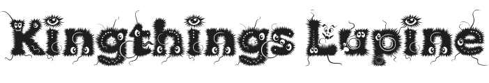 Kingthings Lupine Font Preview