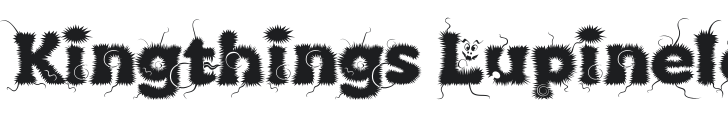 Kingthings Lupineless Font Preview