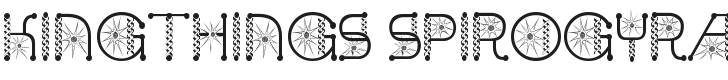 Kingthings Spirogyra Font Preview
