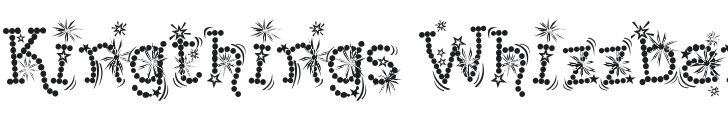 Kingthings Whizzbang Font Preview