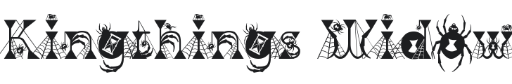 Kingthings Widow Font Preview