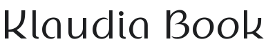 Klaudia Font Preview