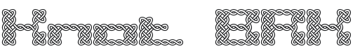 Knot Font Preview