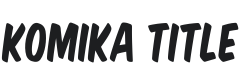 Komika Title Font Preview