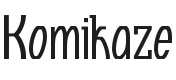 Komikaze Font Preview