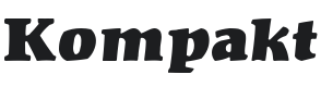 Kompakt Font Preview