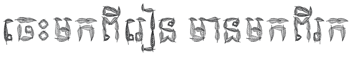 Konkhmer Sleokchher Font Preview
