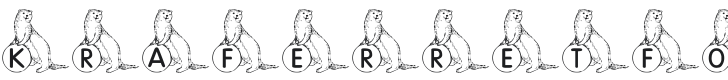 KR A Ferret for Angel Font Preview