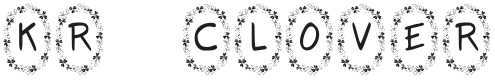 KR Clover Font Preview
