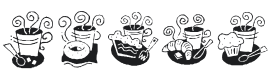 KR Coffee Dings Font Preview