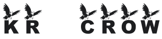 KR Crow Font Preview