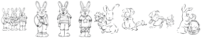 KR Easter Dings Font Preview