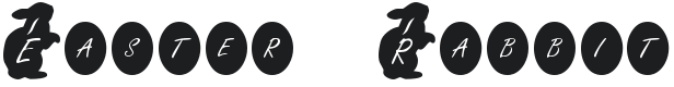 KR Easter Rabbit Font Preview