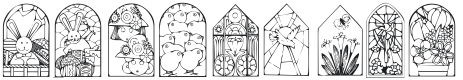 KR Easter Windows Font Preview