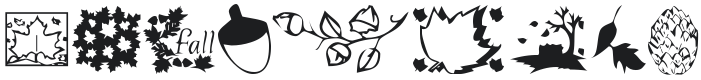 KR Fabulous Fall Font Preview