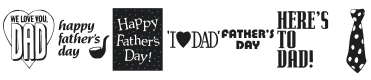 KR Father's Day Dings Font Preview