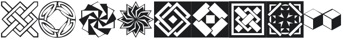 KR Fleurish Deco Font Preview