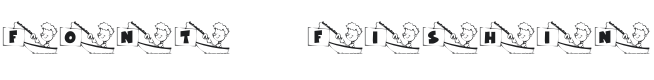 KR Font Fishin Font Preview