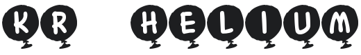 KR Helium Font Preview