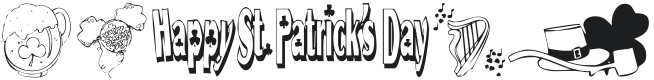 KR Irish Kat 5 Font Preview