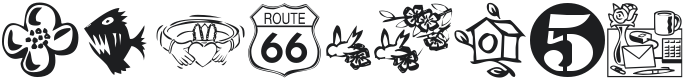 KR Katlings Fifteen Font Preview