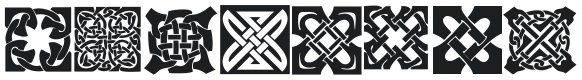 KR Keltic Two Font Preview