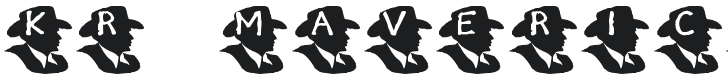 KR Maverick Font Preview