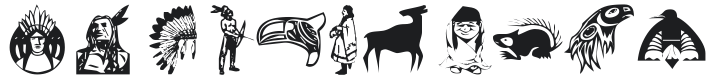 KR NA Dings Font Preview