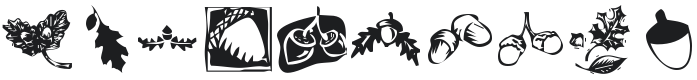 KR Oaken Font Preview