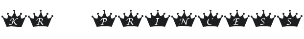 KR PRincEsS Font Preview