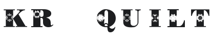 KR Quilt Font Preview