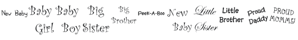 KR Scrappin Babies Font Preview