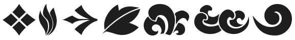 KR Simple Fleur Font Preview