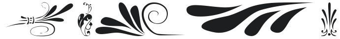 KR Simple Fleur 6 Font Preview