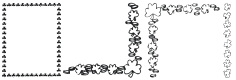 KR St Patricks Frames Font Preview