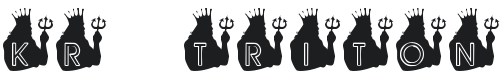 KR Triton Font Preview