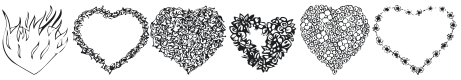 KR Valentines 2006 Eight Font Preview