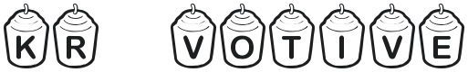 KR Votive Font Preview