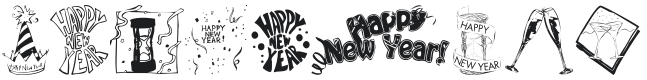 KR Welcome 2002 Pt 1 Font Preview