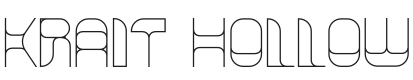 Krait Hollow-Regular Font Preview