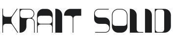 Krait Font Preview
