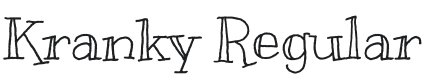 Kranky Font Preview