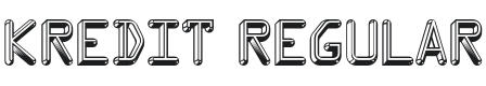 Kredit Font Preview