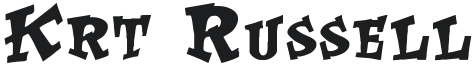 Krt Russell Font Preview