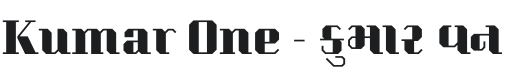 Kumar One Font Preview