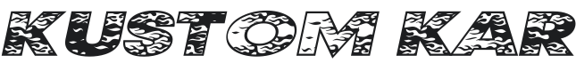 Kustom Kar Font Preview