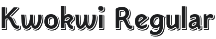 Kwokwi Font Preview