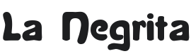 La Negrita Font Preview