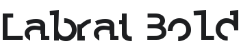 Labrat Bold Font Preview